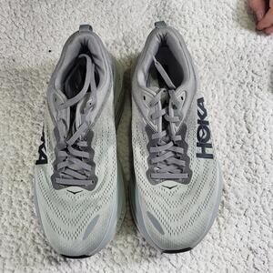 Hoka Bondi 8 GREY sneakers Men;s size 7 2E